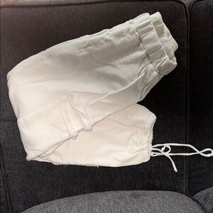 Vintage Havana White Relaxed Track Pants